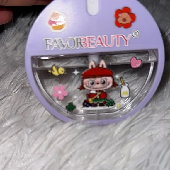 FavorBeauty Purple and Cream Labubu perfume spray - Picture 3 of 4